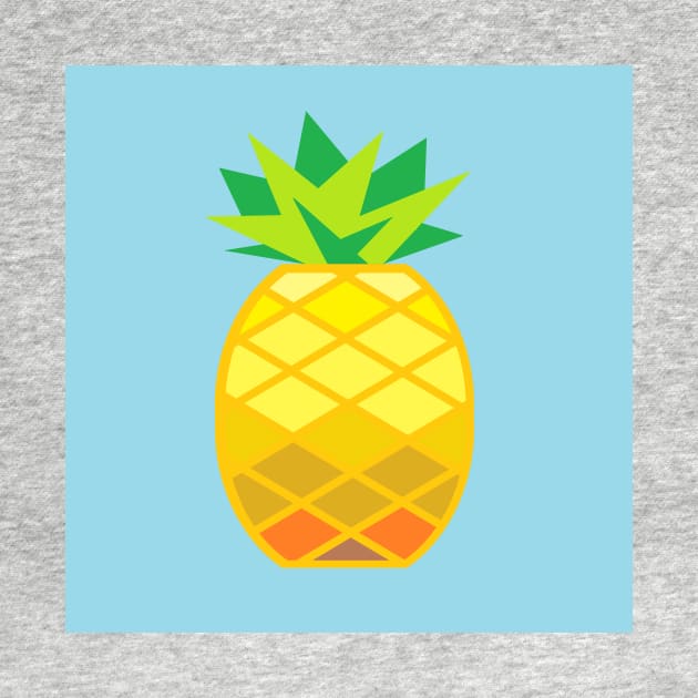 sunshine fruit pineapple by prettyguardianstudio